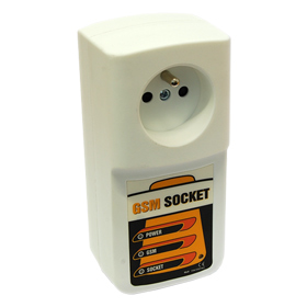 GSM ovl�dan� z�suvka GS300 + monitoring teploty, �idel, �asov� sp�na�, 230 V max. 10 A
