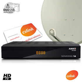 HDTV set - Amiko 8000 [80FE TE, CSLink, MNB]