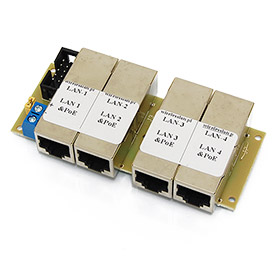 LAN resetátor 4 portový pro GSM/ Lan Controller