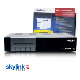 Linkbox 7 + karta Skylink zdarma - Skylink Ready