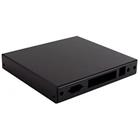 Montážní krabice CASE1D4BLKU, USB, 4x LAN, černá