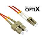OPTIX LC-SC Optický patch cord  50/125 10m