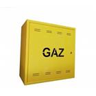 Revizní skříňka na plyn 500x500x250 žlutá - vypáleno GAZ na dveřích