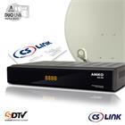 Satelitn� set Amiko 550 [80FE TE, CSLink, Monoblok Inverto]