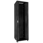 19" Rack skříň S8147/B (47U 800x1000mm, pojízdná,matná)