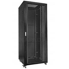 19" Rack skříň S8842 (42U 800x800mm, pojízdná,matná)
