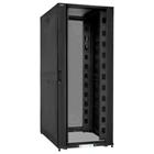 19" Rack skříň serverová SS81242 (42U 800x1200mm, pojízdná,matná,perforované dveře)
