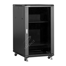 19" Rack skříň SIGNAL (24U 600x800mm, pojízdná)