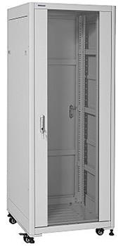 19" Rack skříň SQ6142/W (42U 600x1000mm, pojízdná,matná) - rychlá montáž