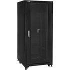 19" Rack skříň SQ6618/B (18U 600x600mm, pojízdná,matná)- rychlá montáž