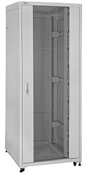 19" Rack skříň SQ8142/W (42U 800x1000mm, pojízdná,matná) - rychlá montáž