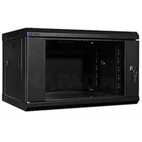 19" Rack skříň W6406 (6U 450mm, závěsná)