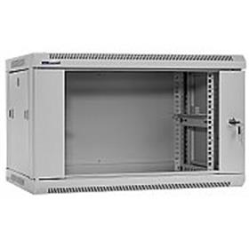 19" Rack skříň W6406W (6U 450mm, závěsná, bílá)