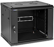 19" Rack skříň W6409 (9U 450mm, závěsná)