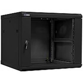 19" Rack skříň W6609 (9U 600mm, závěsná, černá)