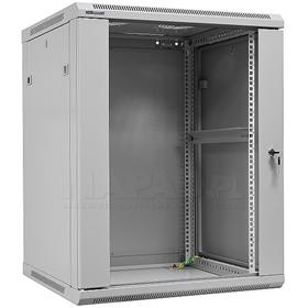 19" Rack skříň W6615 (15U 600mm, závěsná, bílá)