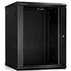 19" Rack skříň W6615 (15U 600mm, závěsná, složená)