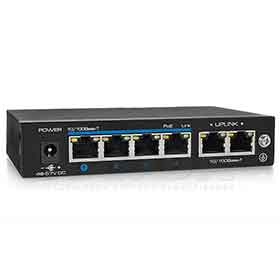 4-portový PoE Switch IPOX PX-SW4-P60-U2