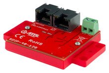 Adaptér PoE Atte SDIP-40-120 (WE PoE 802,3bt; WY DC 12 V 40 W)