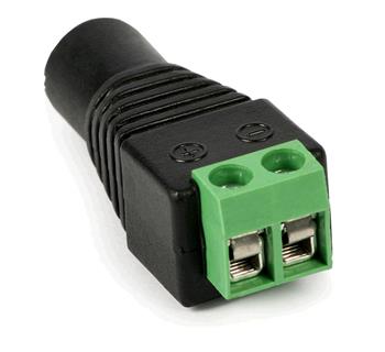 Adapter - standard G-55 DC 2.1/5.5 konektor napájení (pro CCTV kamery)