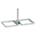 Anténní stožár ZB-500/50+RAM2/400*400 s nastavitelným úhlem sklonu stožáru vůči podkladu