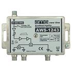 Anténní zesilovač AWS-1243 (47-862MHz, 25dB, 3x výstup)