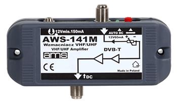 Anténní zesilovač AWS-141M (1-69R 1-OUT 20dB)