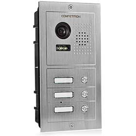 Barevná dveřní kamerová jednotka S603 s 3 tlačítky