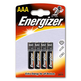Baterie Energizer Base LR03 AAA - balení 4ks