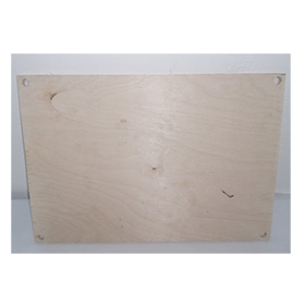 Dřevěná montážní deska pro skřín 400x300