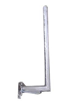 Držák antény 70/20cm s vinklem (na stožár 25-89mm), trubka 42/2mm, zinek Žár