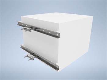 Držák rozvaděče Rack 19" - 600x600x9U na stožár