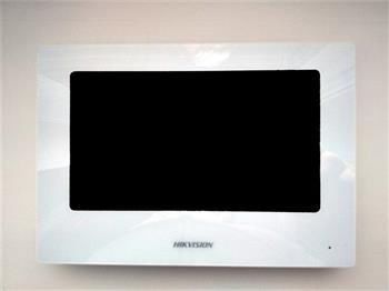 DS-KH6320-WTE2-W(O-STD) 2-žilový 7" bytový dotykový monitor s Wifi; bílý