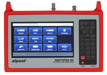 DVB-S2/T2/C H.265 Alpsat AS07STCA-4K