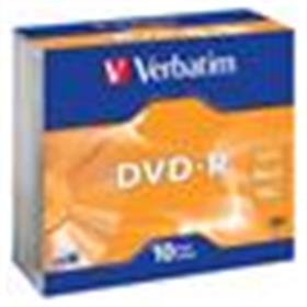 DVD-RW Verbatim 4,7GB 16x Silver spindl (10ks/pack)