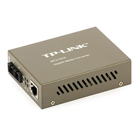 Ethernet Media Converter: TP-LINK MC210CS (1000Mb/s, single-mode, SC, 15km)