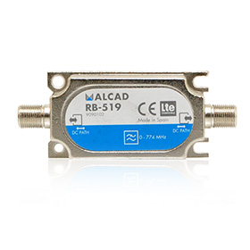 Filtr LTE Alcad RB-519 (5 - 774 MHz, 60 dB, vnitřní)