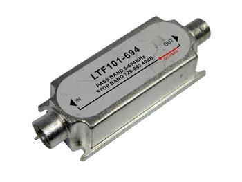 Filtr LTE LTF101-694 (47 - 694 MHz, DC pass)