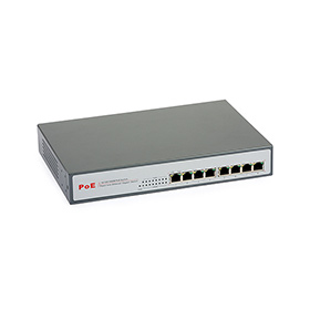 Gigabitový PoE Switch ULTIPOWER 0800af (8xRJ45 802,3af, 1000Mb/s))