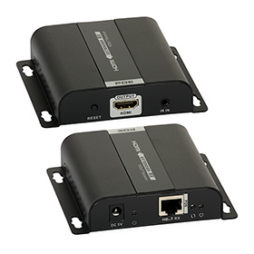HDMI na IP extender (PoE 802,3af, multicast) - přídavný přijímač