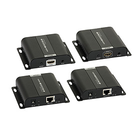 HDMI na IP extender (PoE 802,3af, multicast) - sada