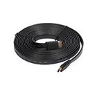 High Speed HDMI kabel s Ethernet (v1.4, 5m, plochý , 28AWG)