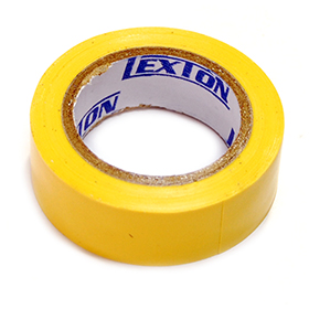Izolační páska 19mm x 10m - žlutá