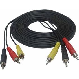 Kabel 3RCA - 3RCA 1,5m klasik