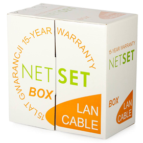 Kabel FTP Cat5e PVC NETSET (vnitřní) [305m]