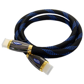 Kabel HDMI BL 1,5m 1.4/B modrý