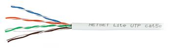 Kabel UTP Cat5e vnitřní PVC NETSET Lite [305m]