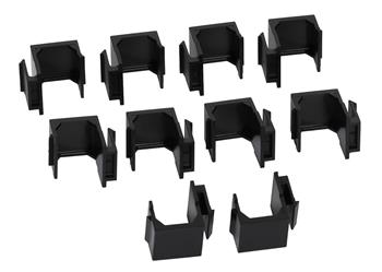 Keystone krytka černá /10 ks/