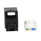 Keystone modul RJ-45 kat,6 UTP bez nástrojů NETSET černý