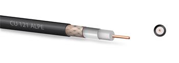 Koaxiální kabel Zircon CU 121 ALPE (75 ohm) - 150 m